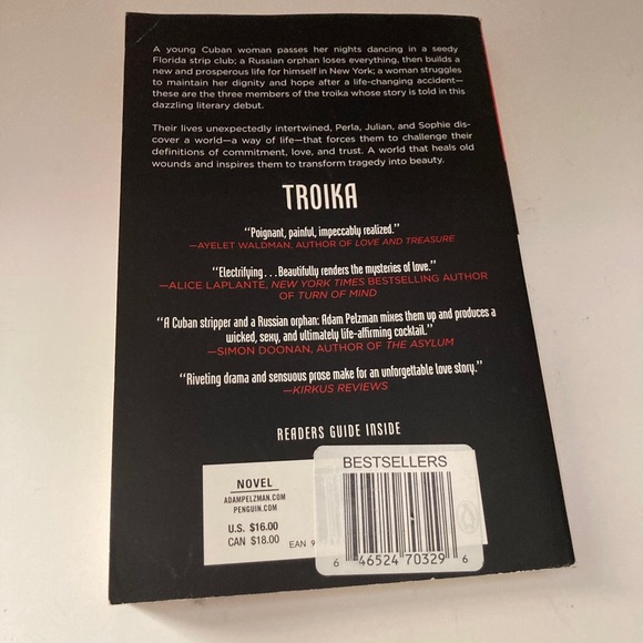 Troika by Adam Pelzman Paperback Book - Picture 2 of 6